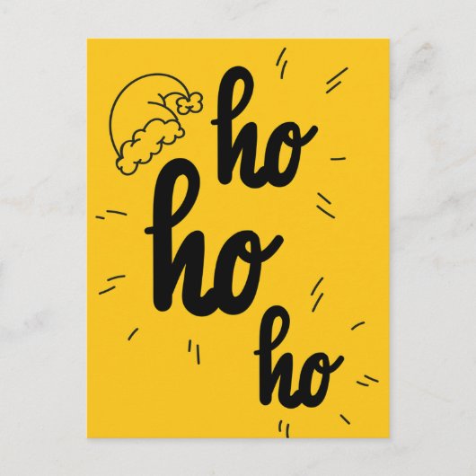 Funny Christmas Grußkarte Feiertagspostkarte (Vorderseite)