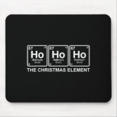 Funny Christmas Ho Ho Ho 67 Chemistry Science Peri Mousepad (Vorne)