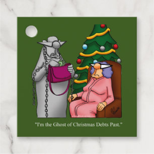 Funny Christmas Holiday Geschenk Tags Geschenkanhänger