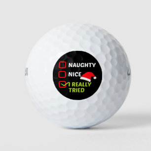 Funny Christmas Holiday Moderne Redewendungen Golfball