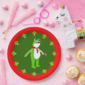 Funny Christmas Holiday Party Pappteller (Party)