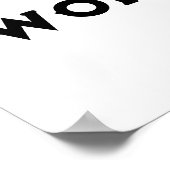 Funny Christmas Holiday Rock Klettern Poster (Ecke)