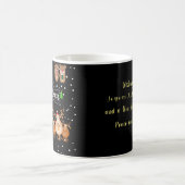 Funny Christmas Holiday Tasse (Mittel)