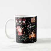Funny Christmas Holiday Tasse (Links)