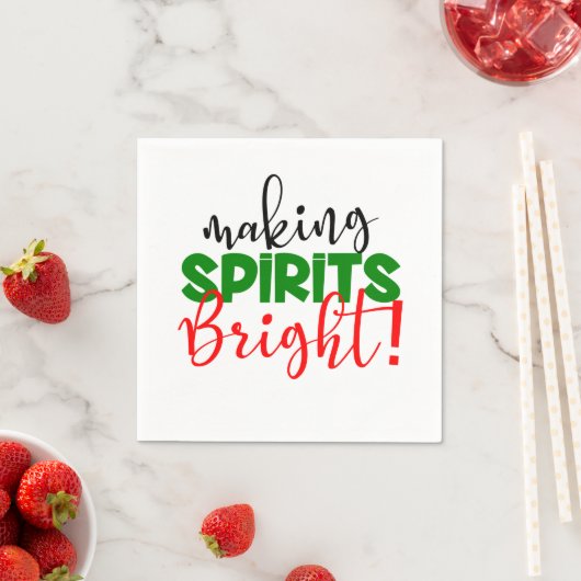 Funny Christmas Holiday trinken Party Wein Serviette (Beispiel)