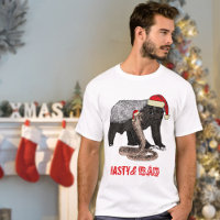 Funny Christmas Honey Badger und Snake Slogan