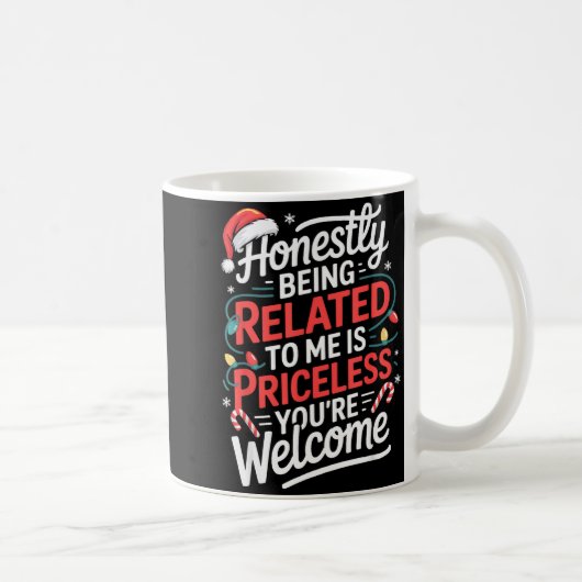 Funny Christmas Humor Pajama Xmas For Men Women Ki Kaffeetasse (Rechts)