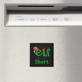 Funny Christmas I'm Not An Elf I'm Just Short Xmas Magnet (In Situ (Geschirrspüler))