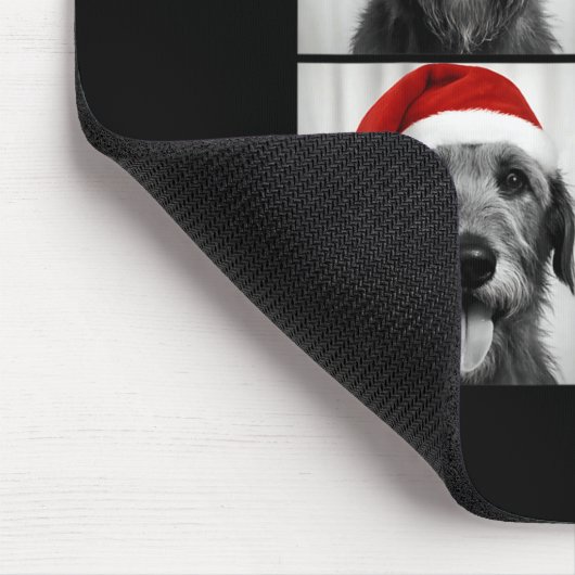 Funny Christmas Irish Wolfhound Santa Dog Lover Ph Mousepad (Ecke)
