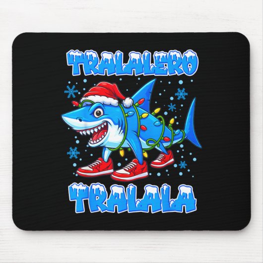 Funny Christmas Italian Brain Rot For Men Women Bo Mousepad (Vorne)