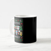 Funny Christmas Italian Brain Rot Italian Brainrot Kaffeetasse (Vorderseite Links)