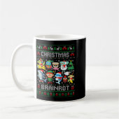 Funny Christmas Italian Brain Rot Italian Brainrot Kaffeetasse (Links)