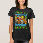Funny Christmas Italian Brain Rot Italian Brainrot T-Shirt (Vorderseite)