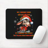 Funny Christmas Italian Christmas Dominick The Mousepad (Mit Mouse)