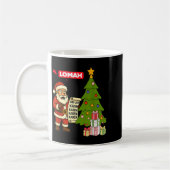 Funny Christmas Kaffeetasse (Links)