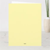 Funny Christmas  Karte (Rückseite)