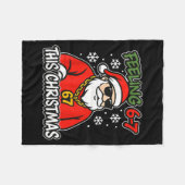 Funny Christmas Kids 6-7 67 Six Seven Meme Boys Ch Fleecedecke (Vorderseite (Horizontal))