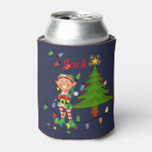 Funny Christmas Kleine Geschenk DEIN NAME Beer Dosenkühler (Kanne Vorderseite)