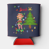 Funny Christmas Kleine Geschenk DEIN NAME Beer Dosenkühler (Vorderseite)