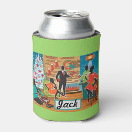 Funny Christmas Kleine Geschenk DEIN NAME Beer Dosenkühler