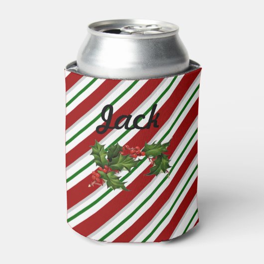 Funny Christmas Kleine Geschenk DEIN NAME Beer Dosenkühler (Kanne Vorderseite)