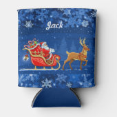 Funny Christmas Kleine Geschenk DEIN NAME Beer Dosenkühler (Vorderseite)