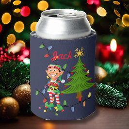 Funny Christmas Kleine Geschenk DEIN NAME Beer Dosenkühler