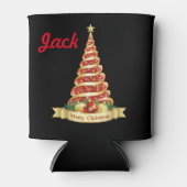 Funny Christmas Kleine Geschenk DEIN NAME Beer Dosenkühler (Vorderseite)