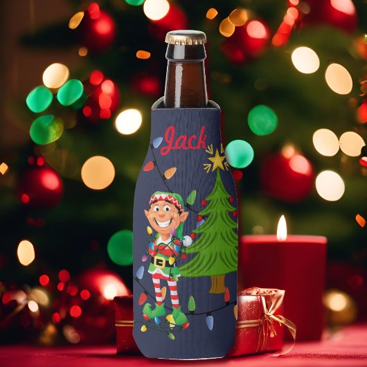 Funny Christmas Kleine Geschenk DEIN NAME Beer Flaschenkühler