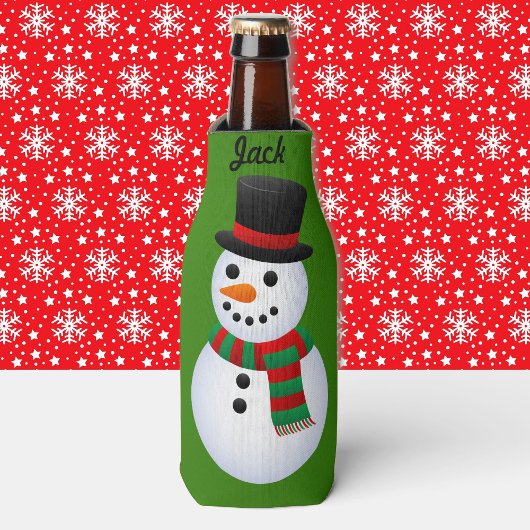 Funny Christmas Kleine Geschenk DEIN NAME Beer Flaschenkühler