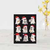 Funny Christmas Library Teacher Karte (Gelbe Blume)