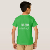 Funny Christmas Lieber Weihnachten Ich kann Skript T-Shirt (Schwarz voll)