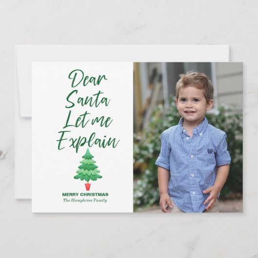 Funny Christmas Lieber Weihnachten Lass Ich erklär (Vorderseite)