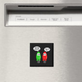 Funny Christmas Lights Joke Light Bulb Working Off Magnet (In Situ (Geschirrspüler))