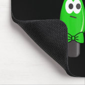 Funny Christmas Lights Joke Light Bulb Working Off Mousepad (Ecke)