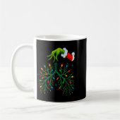 Funny Christmas Lungs Lights Art – Rt Holiday Kaffeetasse (Links)