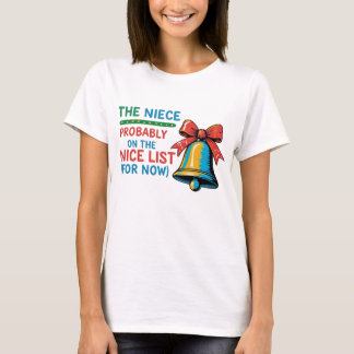 Funny Christmas Mama Queen Chaos Family Matching T-Shirt