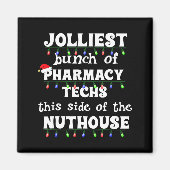 Funny Christmas Matching Group Work Pharmacy Techn Magnet (Vorne)