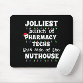 Funny Christmas Matching Group Work Pharmacy Techn Mousepad (Mit Mouse)