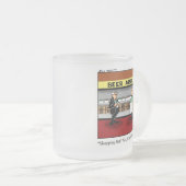 Funny Christmas Mattiert Beer Tasse (VorderseiteRechts)