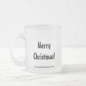 Funny Christmas Mattiert Beer Tasse (Links)