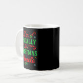 Funny Christmas Miracle Festive Xmas Pajama Humor  Kaffeetasse (Vorderseite Links)