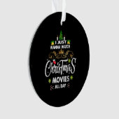 Funny Christmas Movie , Christmas Movies Ornament (Vorderseite)