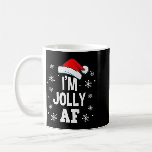 Funny Christmas Naughty Adults Pajama, Santa I'm J Kaffeetasse (Links)