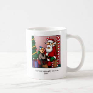Funny Christmas Naughty oder Nice Tasse Geschenk