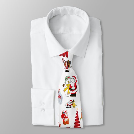 Funny Christmas Neck Tie Krawatte (Gebunden)