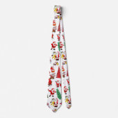 Funny Christmas Neck Tie Krawatte (Vorderseite)