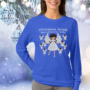 Funny Christmas Niedlich Angels T-Shirt