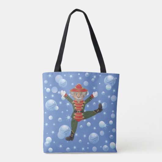 Funny Christmas Niedlich Nutcracker Ballett Tasche (Rückseite)