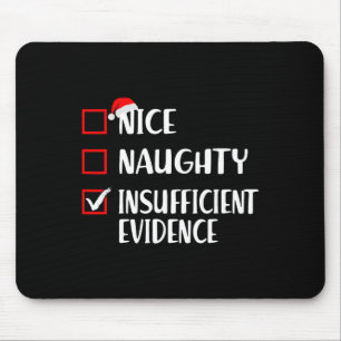 Funny Christmas Nizza Schönheit unzureichende Bewe Mousepad